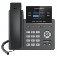 IP телефон GRP2612, 2 SIP аккаунта, 4 линии, цветной LCD, 16 виртуальных BLF, PoE, без БП
