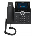 SIP телефон Flat-Phone B10, 20 SIP-аккаунтов, 2 порта 10/100/1000BASE-T, ЖК-дисплей, PoE