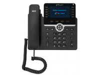 SIP телефон Flat-Phone B10, 20 SIP-аккаунтов, 2 порта 10/100/1000BASE-T, ЖК-дисплей, PoE