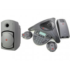 Конференц-телефон Polycom SoundStation VTX1000, c 2-мя микрофонами и сабвуфером
