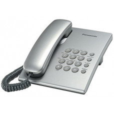 Проводной телефон KX-TS2350RU, серебристый 
