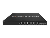 Коммутатор L2 Вектор, 24 порта 10/100/1000Base-T с POE+, 4 порта 1/10G SFP+ Коммутатор L2 Вектор, 24 порта 10/100/1000Base-T с POE+, 4 порта 1/10G SFP+