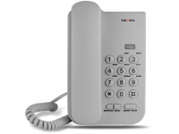 Проводной телефон teXet ТХ-212, светло-серый