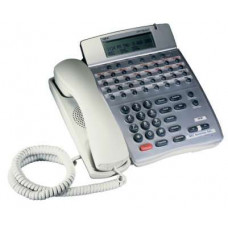 Телефон DTR-32D-1R (WH)  32 доп. кнопоки, 3-х стр. дисплей, руссиф.