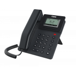 IP телефон Fanvil V50G, 2 SIP линии, монохромный экран 2,3 дюйма, 10/100/1000 Мбит порты, HD-звук, PoE с БП