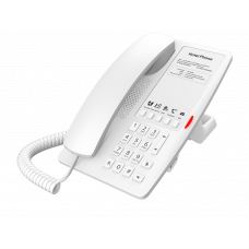 Гостиничный IP телефон Fanvil H4, 2 SIP линии, 5 DSS клавиш, PoE, белый