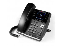 IP телефон QTECH QVP-500PR, 6 SIP линий, HD-звук, цветной дисплей 2,8”, 10/100/1000 порты, PoE, ТОРП