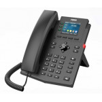 IP телефон Fanvil X303P, 4 SIP линий, HD-звук, цветной дисплей 2,4”, PoE, с БП