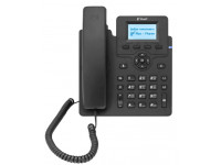 SIP телефон Flat-Phone C10P, 2 SIP-аккаунта, 2 порта 10/100BASE-T, ЖК-дисплей, PoE, с БП