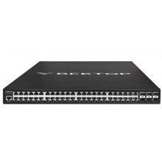 Коммутатор L3 Вектор, 48 портов 10/100/1000BaseT RJ45, 6 портов 1/10GE SFP+ 