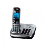Радиотелефон DECT Panasonic KX-TG6551RU, серый металлик