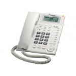 Проводной телефон KX-TS2388RU, ЖКД, спикерфон, белый