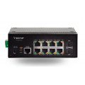 Коммутатор L2 Вектор, 8 портов 10/100/1000BaseT RJ45, 2 порта 1GE SFP