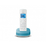 Радиотелефон DECT Panasonic KX-TGC310RU, белый с голубым
